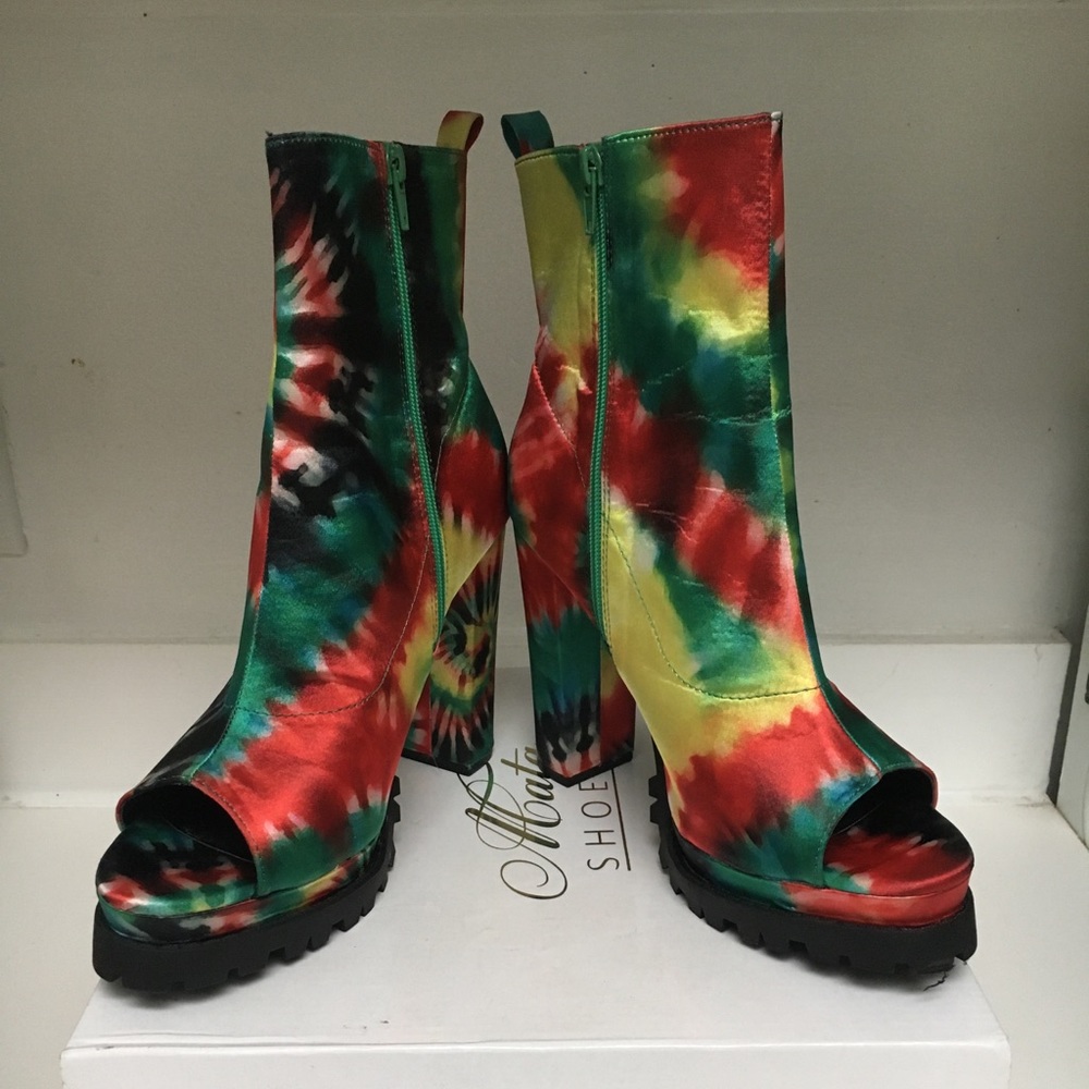Mata Shoe boots Bardi multi color Size 10